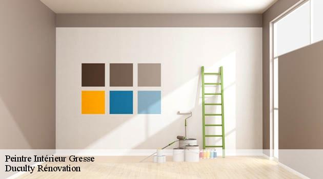 Entreprise professionnelle en peinture intérieur Gresse