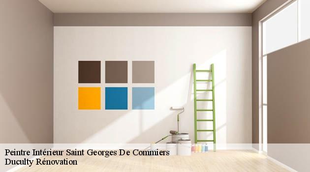 Embellissez votre intérieur avec l'expertise de Duculty Rénovation en peinture intérieure à Saint Georges De Commiers
