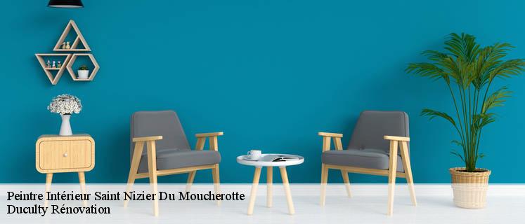 Embellissez votre intérieur avec l'expertise de Duculty Rénovation en peinture intérieure à Saint Nizier Du Moucherotte