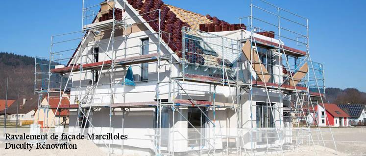 Ravaleur pour ravalement de façade Marcilloles