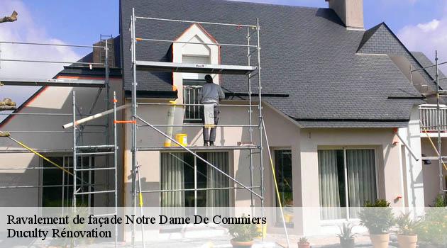 Entreprise ravalement de façade Notre Dame De Commiers