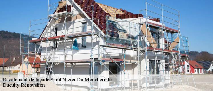 Transformez l'apparence de votre bâtiment avec un ravaleur Saint Nizier Du Moucherotte d'expérience de chez Duculty Rénovation