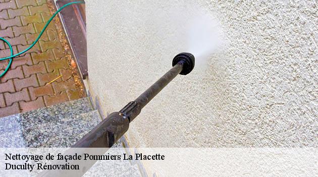 Nettoyage de façade pas cher Pommiers La Placette