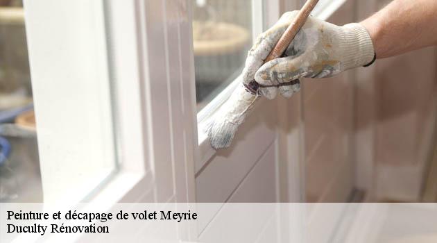 Donnez une nouvelle vie à vos volets avec la peinture et décapage de volet par Duculty Rénovation à Meyrie