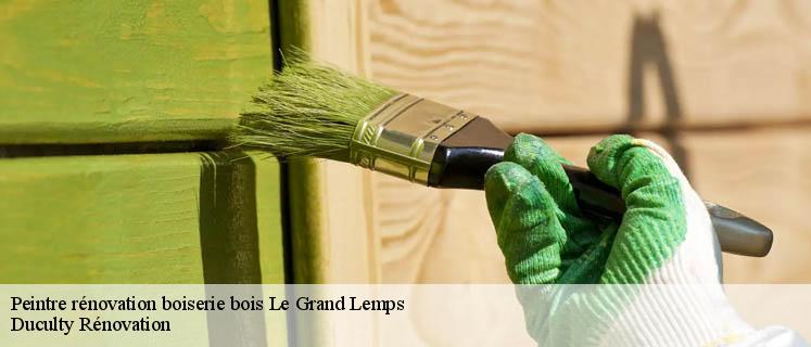 Mettez en valeur vos bois avec la peinture sur bois de Duculty Rénovation à Le Grand Lemps