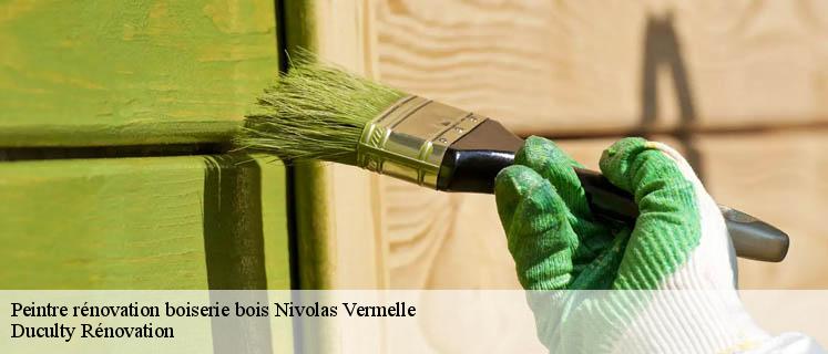 Sublimez vos boiseries avec les services experts de Duculty Rénovation en peinture rénovation boiserie bois à Nivolas Vermelle