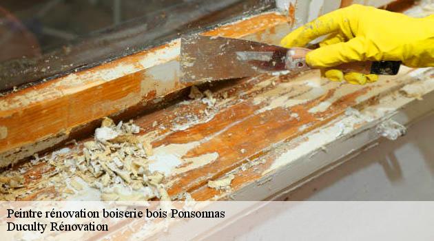 Transformez vos bois en œuvres d'art avec la peinture sur bois de Duculty Rénovation à Ponsonnas