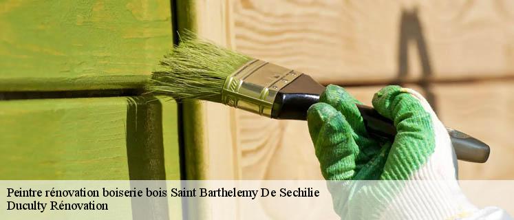 Sublimez vos boiseries avec les services experts de Duculty Rénovation en peinture rénovation boiserie bois à Saint Barthelemy De Sechilie