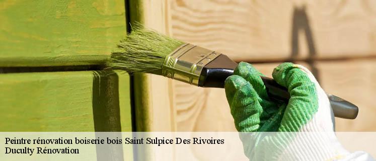 Entreprise de rénovation boiserie